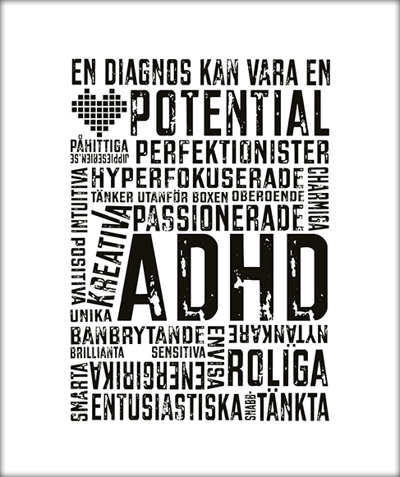 ADHD – Potentialaffisch